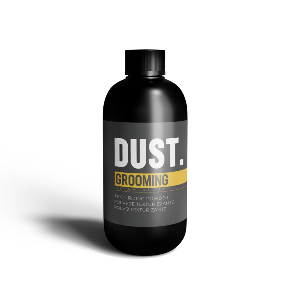 Dust grooming powder mockup